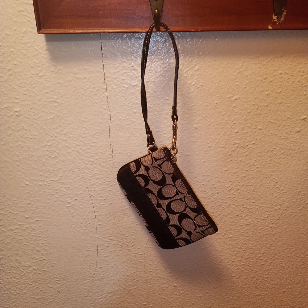 Coach wrist bag
